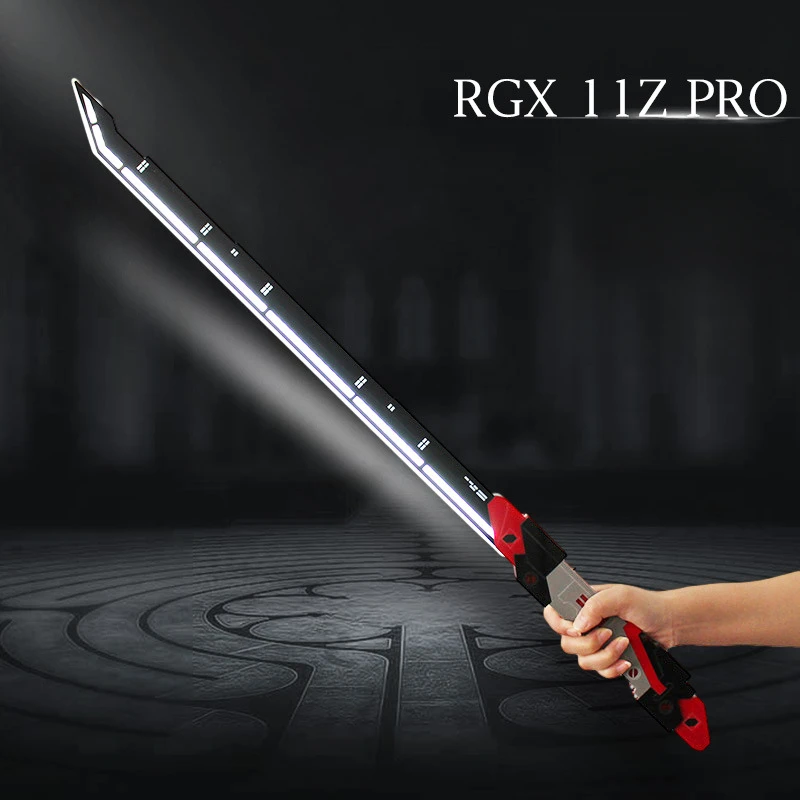 Valorant Weapon Melee RGX 11z Pro Level 2 Blade 80cm Game Peripheral Acrylic Glow Weapon Knife Samurai Sword Cosplay Kids Toys