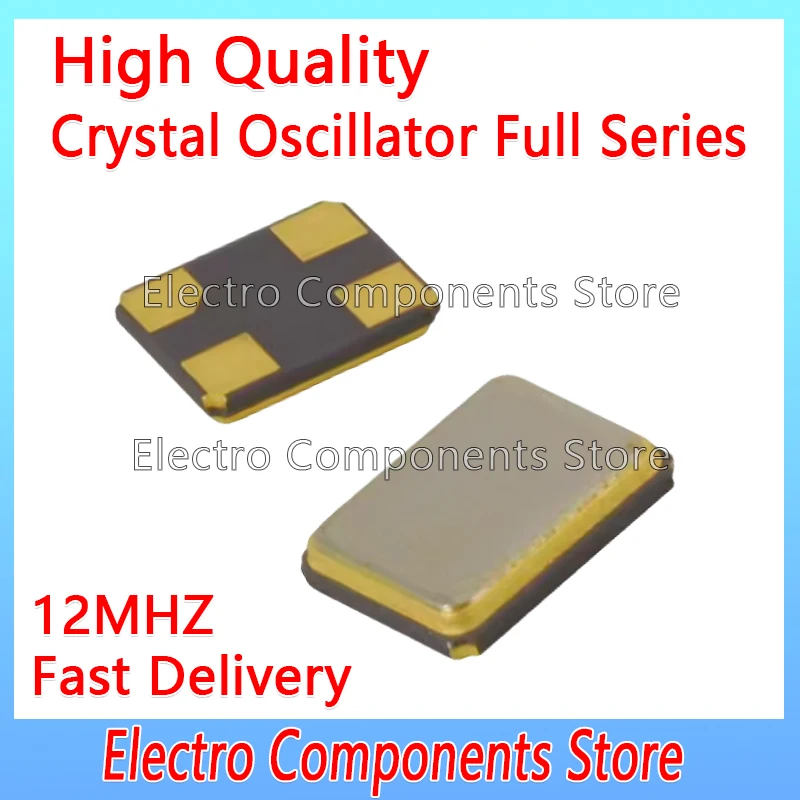 5PCS 4025 12MHZ 4P … - image