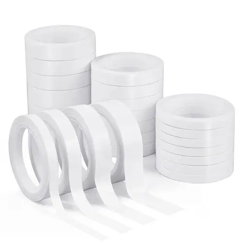 Imagen 2 del producto Cinta de doble cara de 8/800m, cintas adhesivas fuertes blancas ultrafinas, pegatinas, tiras de cinta súper adhesiva para suministros de oficina en el hogar