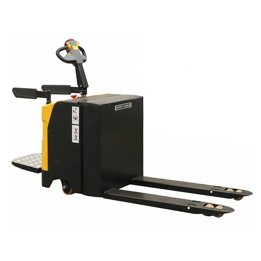 2000kg Rider Battery Powered Electric Pallet Truck