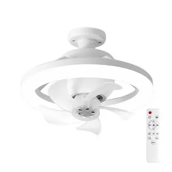 Smart Ceiling Fan Fans With Lights Remote Control Bedroom Decor Ventilator Lamp Silent 1