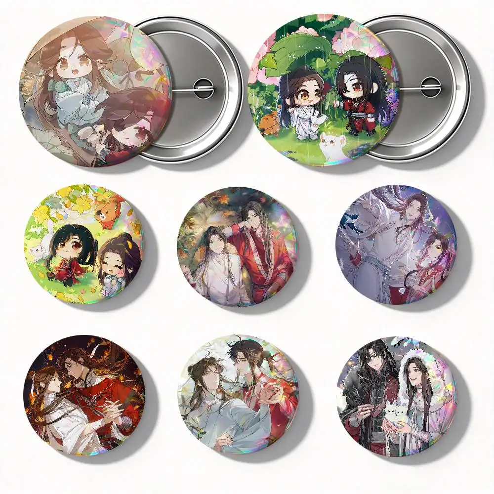 Anime Heaven Officials Blessing Round Badges Can Be Used To Decorate Clothes And Backpack Pins