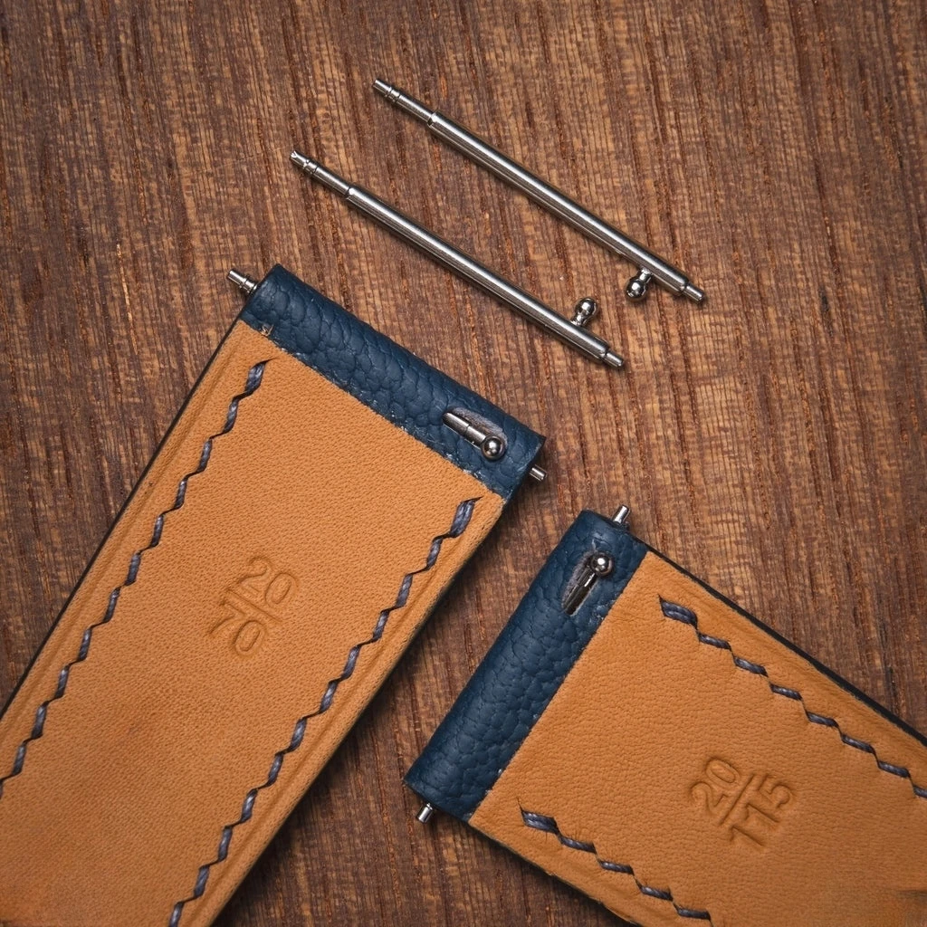 Father's Day Gift Epsom Leather Watch Strap For Cartier Santos TANK Dumont Watch Band with Patek Philippe Original Pin Buckle