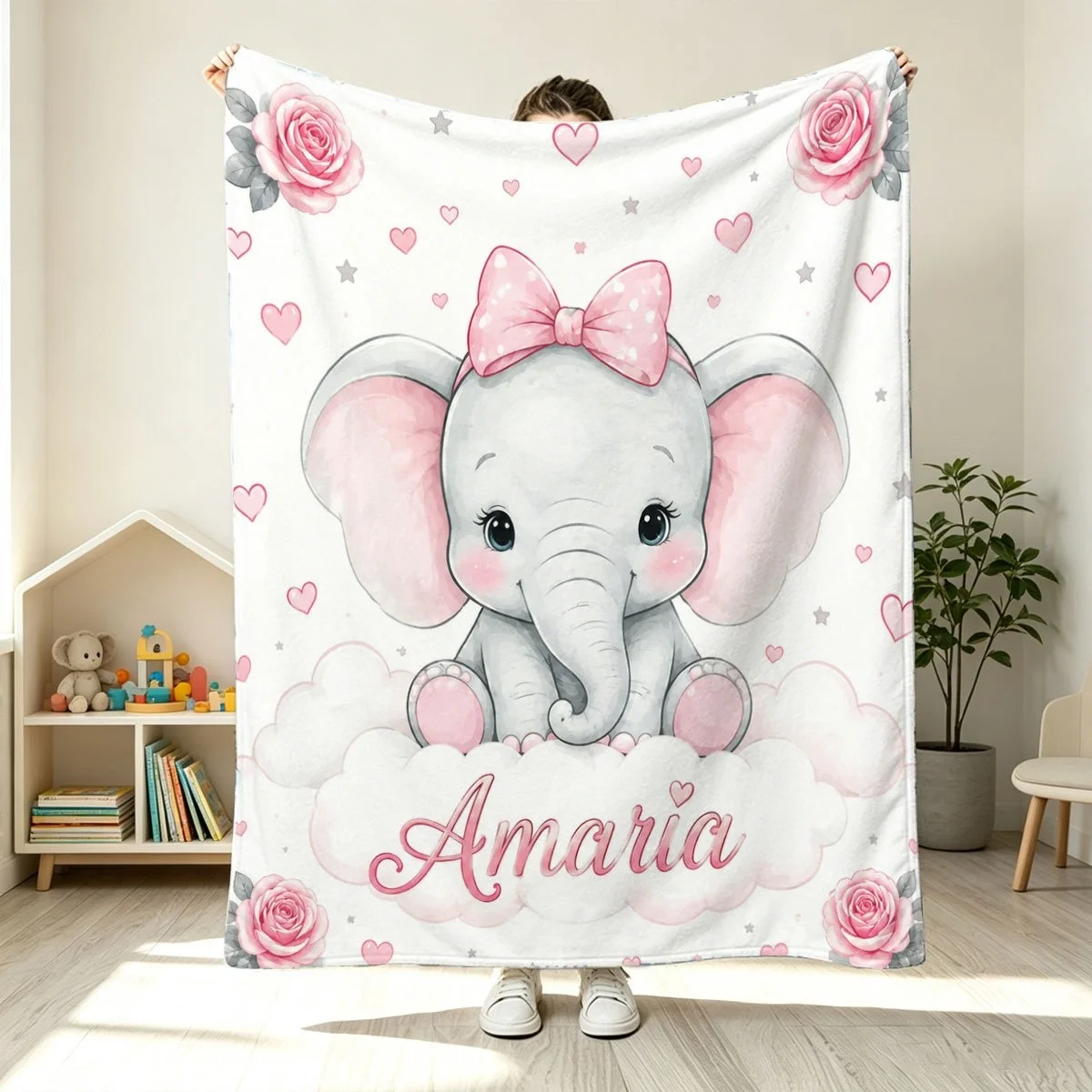 Cute Peeking Schnauzer Dog Print Soft Flannel Throw Blanket Warm Cozy Sofa Bed Puppy Pet Animal Lover Home Decor Gift Blanket