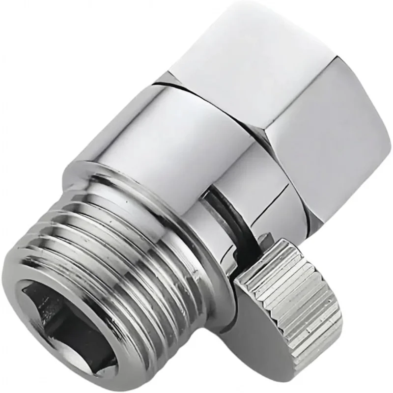

G 1/2 Shower Flow Restrictor Leak-Proof & Durable Construction with On/Off Switch Handheld Shower,RV/Wall Mount Shower
