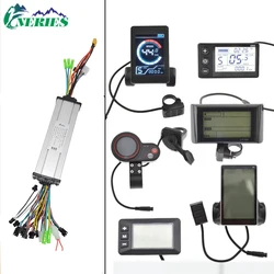 24V 48V Electric Bicycle 28A Brushless Motor Dual Drive Controller LCD Display Intelligent Control Multiple Specifications