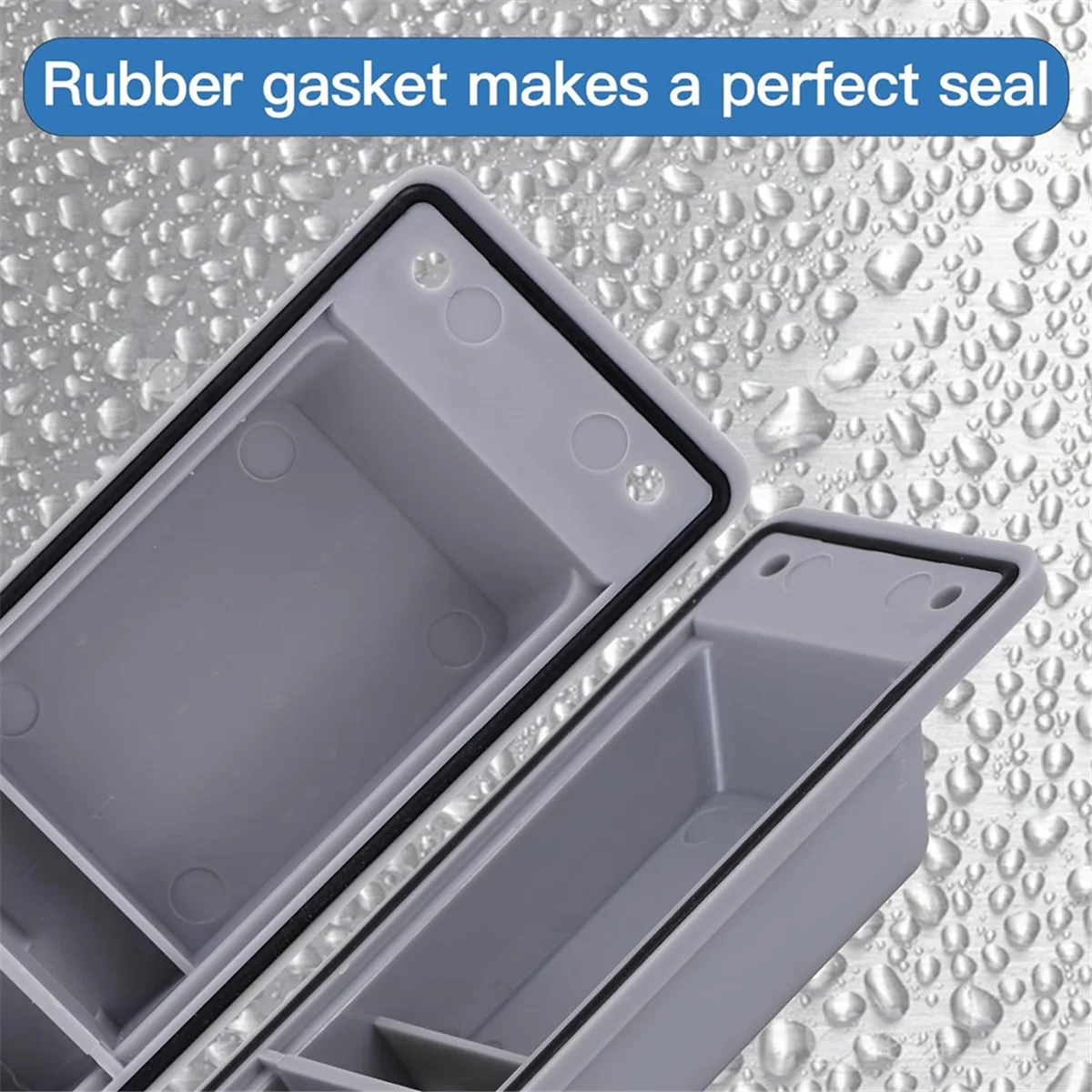 Kit de ventilación de aire, contenedor de envío resistente, accesorios de flujo, 8 paquetes