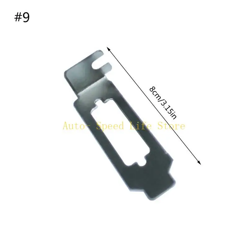 02DA低 /注目 ブラケットDVI VGA DPフル /ハーフハイトベゼルPCI VEDIOカード用