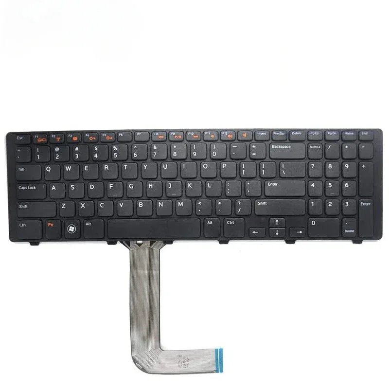 Клавиатура, совместимая с 17R N7110 5720 7720, для Vostro 3750 XPS L702X Series, черная американская раскладка