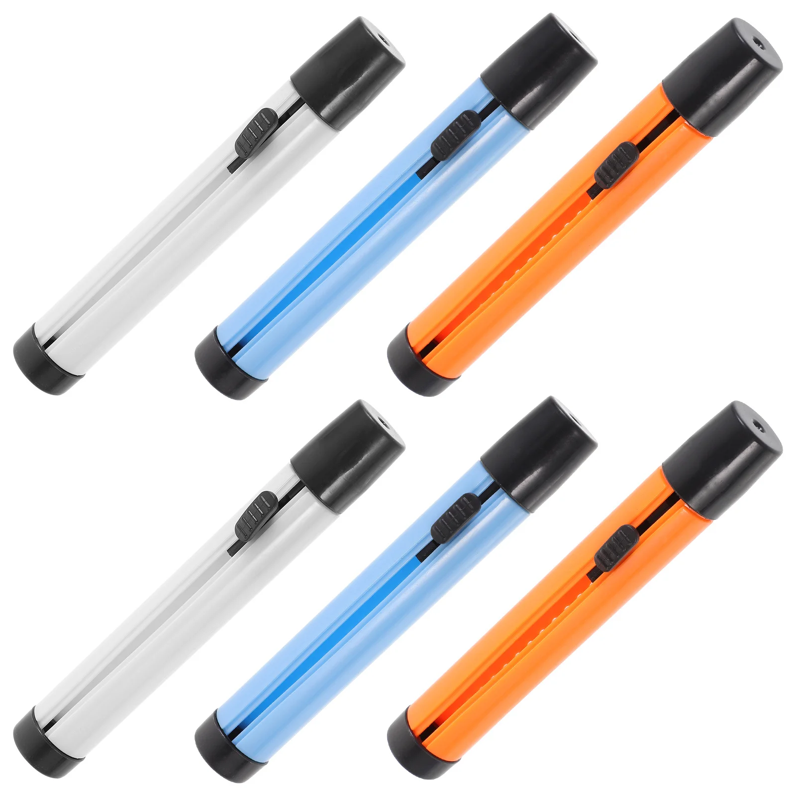 

6Pcs Plastic Chalk Clip Holder Reusable Dust-Resistant Storage for Teaching Writing Drawing Educational Tool Chalk Storage Set