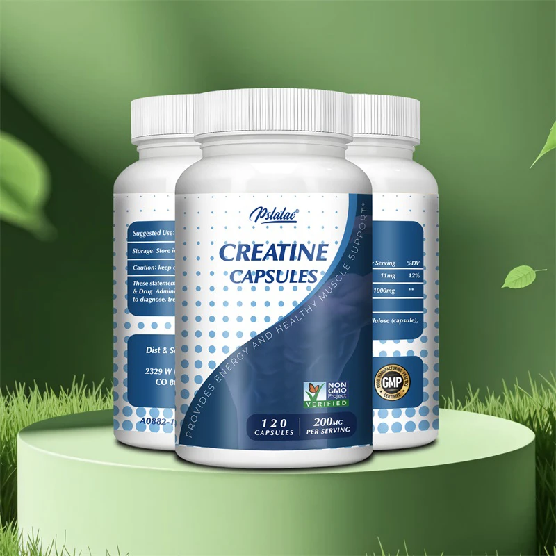 

Creatine Capsules - Promote Muscle Growth, Increase Strength and Improve Exercise Recovery