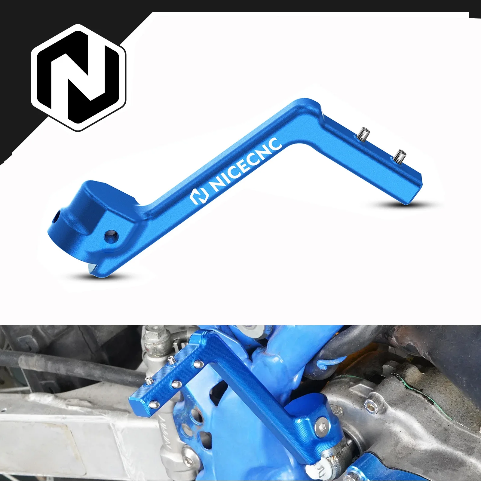 

For Yamaha YZ85 2002-2018 2017 2015 2014 2012 YZ 85 Parts NICECNC Kick Start Starter Lever Pedal Arm 7075 Aluminum Accessories