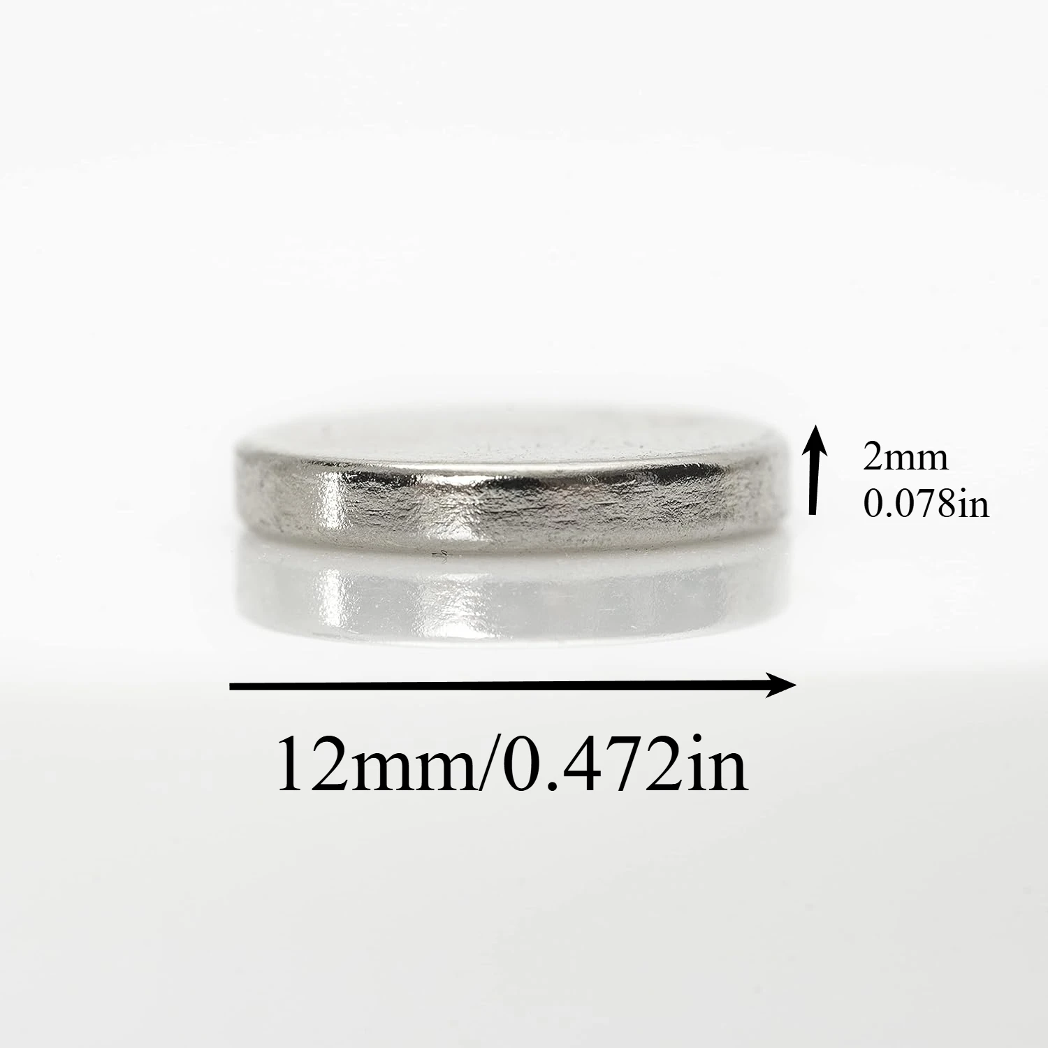 Multipack 12x2/20x2mm runde Magnete, geeignet für Fotowände, Büros, Verpackungen und Lagerhäuser – Detail 2