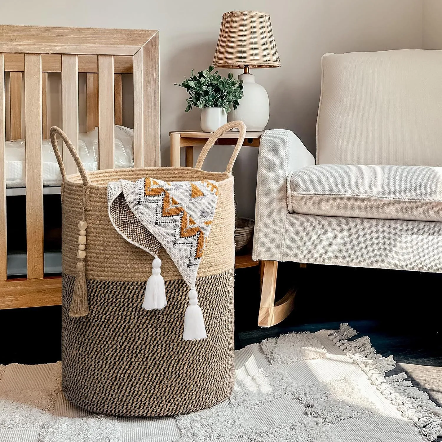 

Foldable Storage Basket Waterproof Durable Laundry Baskets Household Portable Kids Toys Sundries Organizer Bucket for Home Decor