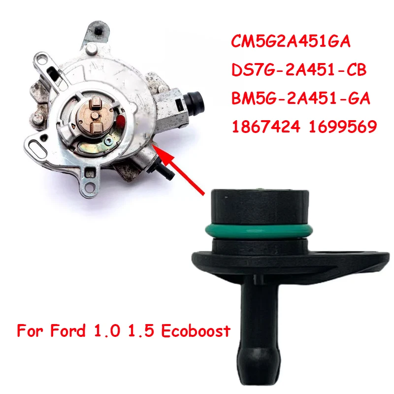 

Ремкомплект клапана вакуумного насоса для Ford Transit/Tourneo Courier B-Max Focus Ecosport Fiesta C-Max Mondeo 1867424,1699569
