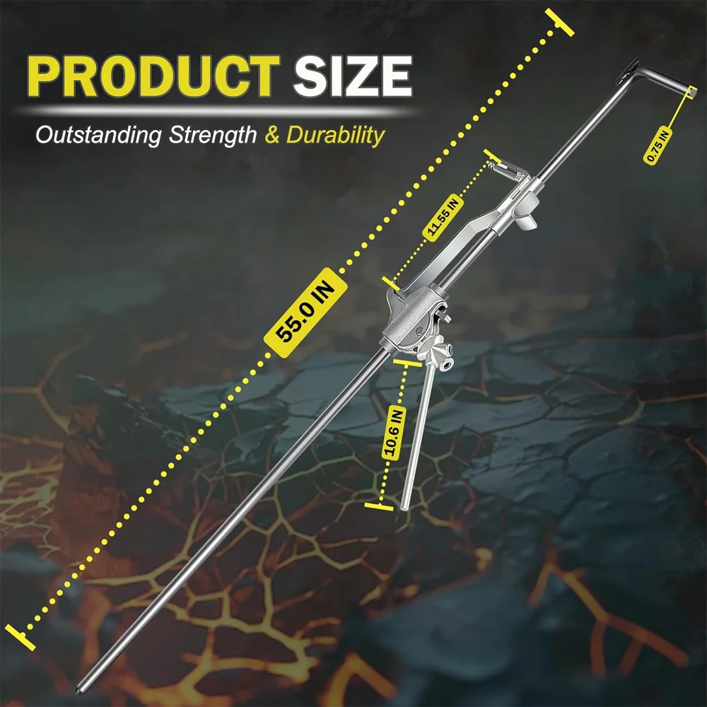 Replace Part for 77043 Monkey-On-A-Stick Jack Set - 55” Friction Rod & 3-Position Handle Multifunctional Friction Jack