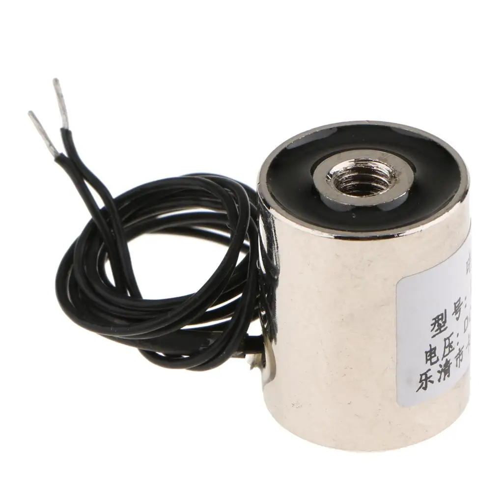 Electric Lifting Magnet Sucked DC 24V Electromagnet 5kg Lifting Force EMP Generator for Lab Use