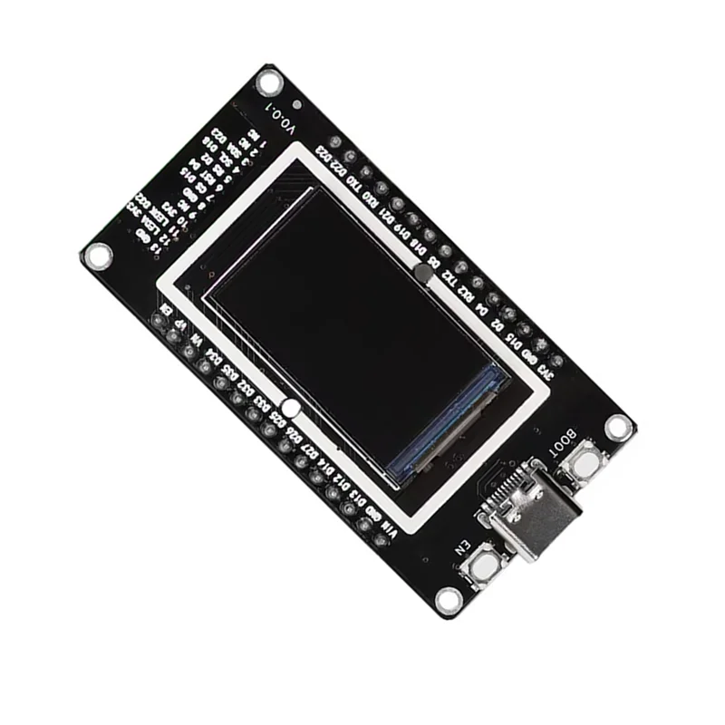 A73E-ESP32-WROOM-32 Wifi Bluetooth Development Board On-Board 1.4-Inch LCD Color Display Low Power Consumption Design Demo