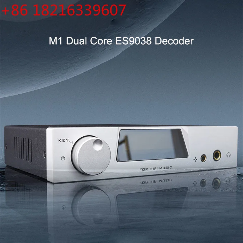 ES9038Q2M Audiophile Audio Decoder Bluetooth 5.1 QCC5125 Lossless HIFI Decoder Converter, Supports DSD512 Decoding Driver