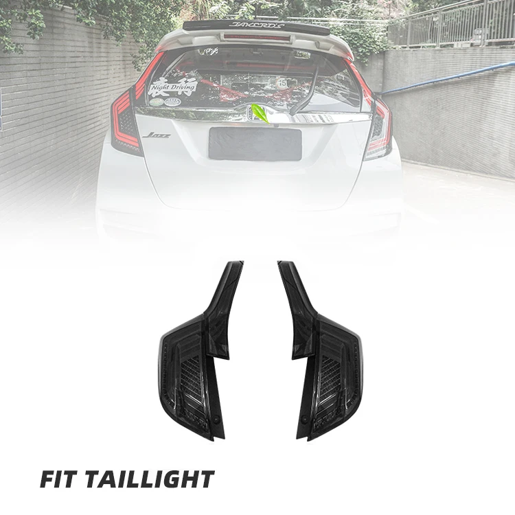 

Custom Design Automobile Lamp Led Rear Tail Light Back Lamp For Honda Fit Jazz