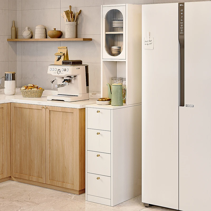 Kitchen, bathroom, crevice locker, ultra-narrow side cabinet, bathroom, bedside table, shelf, bedside drawer, crevice cabinet