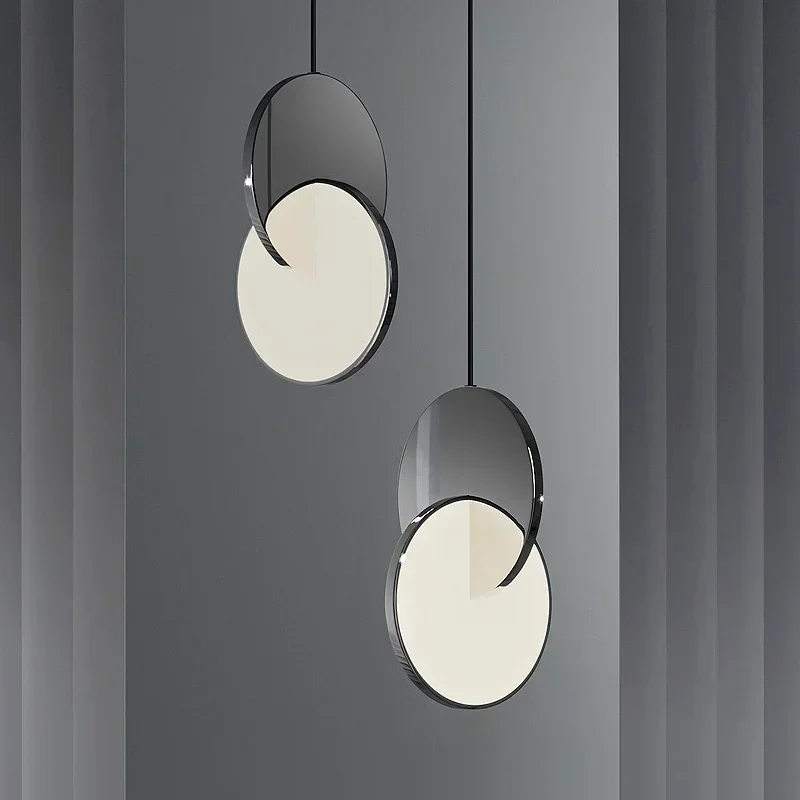 Lampe LED Suspendue Ronde en Forme d'Anneau au Design Moderne, Luminaire Décoratif d'Nik, Idéal pour une Table de oral et, une Salle à Manger ou une Cuisine