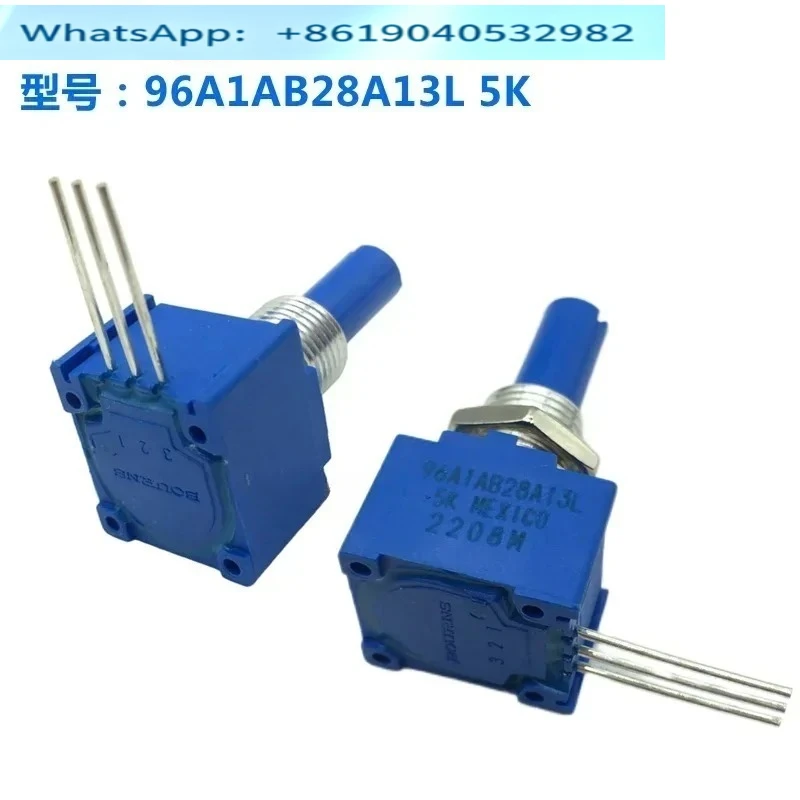 precision single-turn wire wound potentiometer 96A1A-B28-A13L 5K ohm