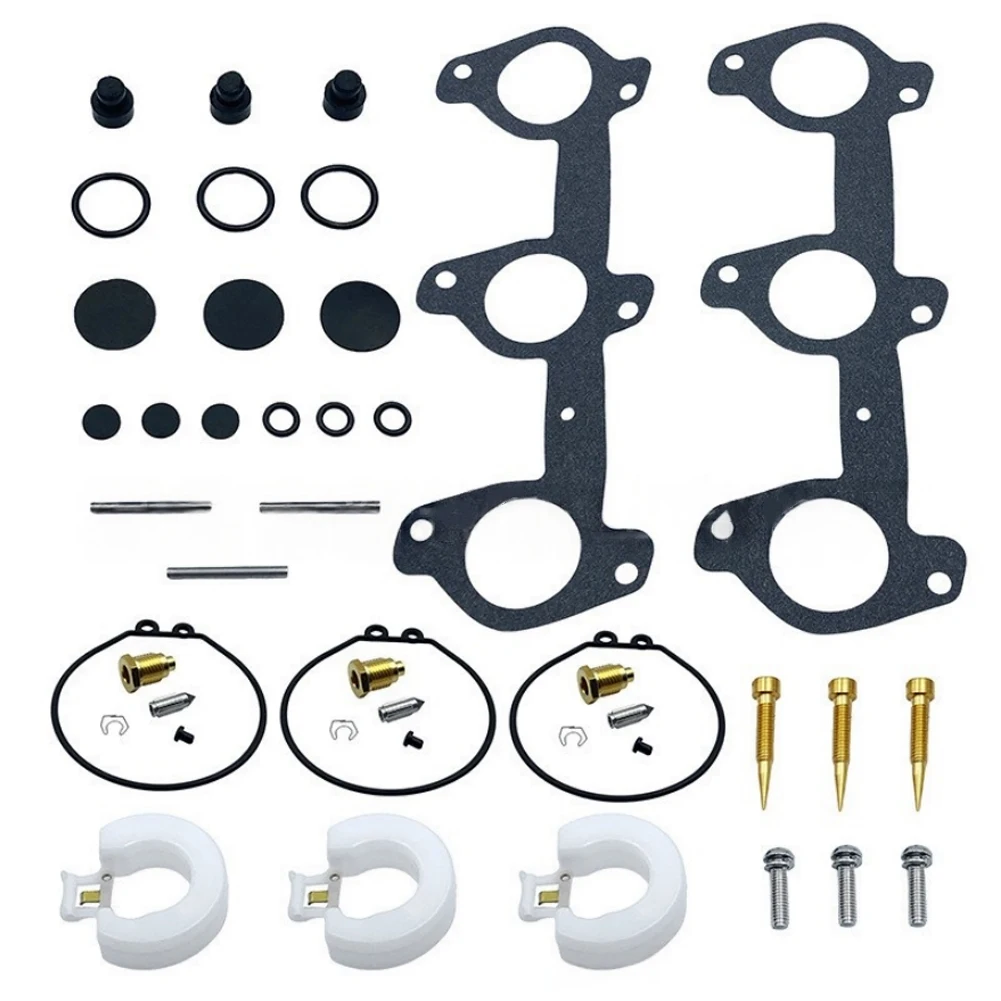 Carburetor Gasket Outboard Gasket Kit Boat Repair Marine Maintenance Replaces 18-7766 Fuel Efficiency Repair Kit