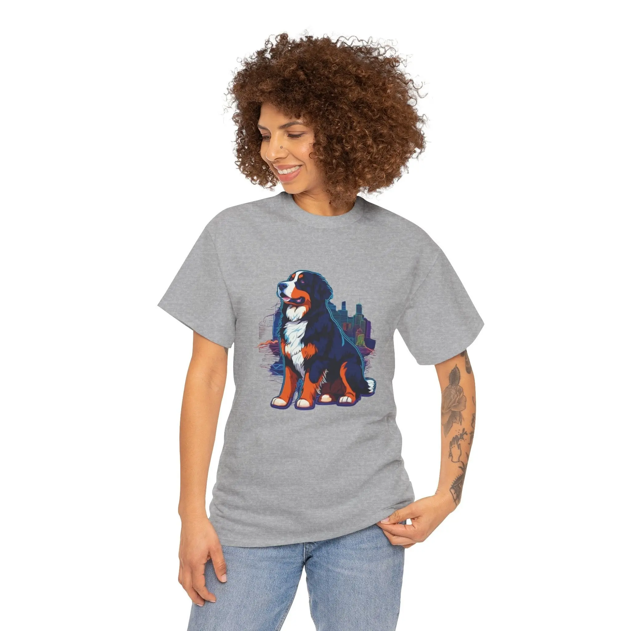 Bernese Mountain Dog T Shirt Comfort Colors Lover GifT Sublimation Design Mom