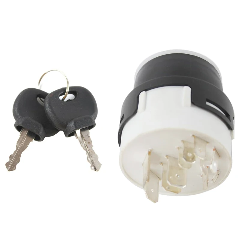 10 Terminal Starting Ignition Switch with 2 Keys for JCB200 JCB220 Excavator Parts 701/80184 50988 701-45500 10 Pins