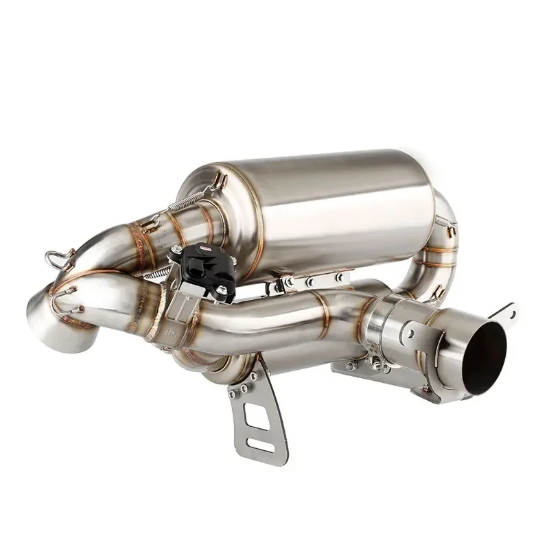 UTV E‑Valve Sport Exhaust System Muffler For Can‑Am Maverick R Base X XRS 2024‑2025