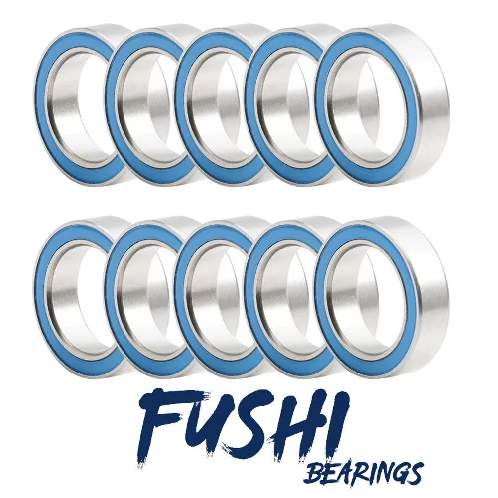 6700RS Bearing 10PCS 10x15x4 mm ABEC-3 Hobby Electric RC Car Truck 6700 RS 2RS Ball Bearings 6700-2RS Blue Sealed