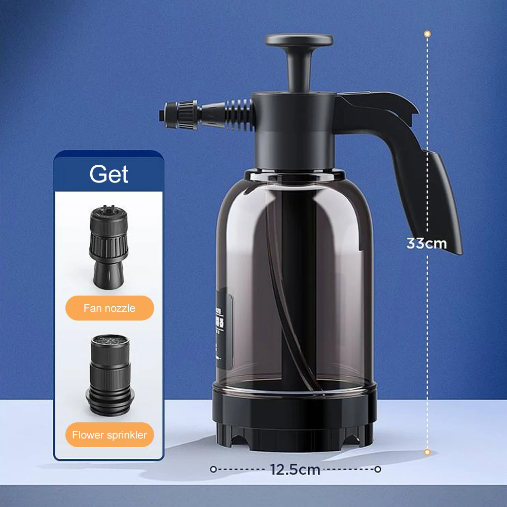 

2L Foam cars watering washing tool car wash sprayer foam nozzle Garden Water Bottle auto spary watering can Car cleaning tools