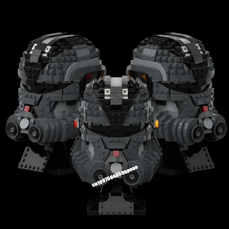 Nieuwe 1101 Stuks Beroemde Ster Battle Film Moc Slechte Batch Karakter Helm Model Custom Puzzel Diy Creatieve Ideeën KidToy Verjaardagscadeau