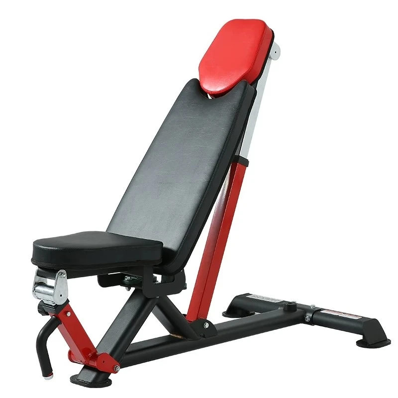 Commercial Adjustable Weight Bench 600KG Max Load,10-Position Incline Decline Dumbbell Bench Home Gym Workout Fitness Equipment