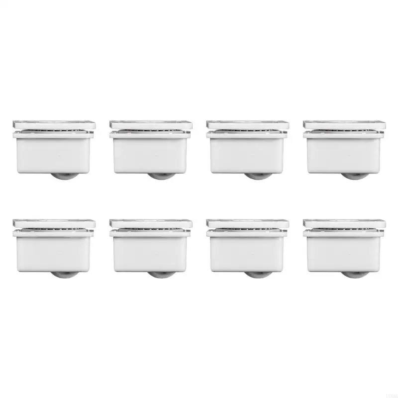 Bánh xe lăn bằng nhựa lặng Hộp công cụ xoay linh hoạt Nhiều hướng