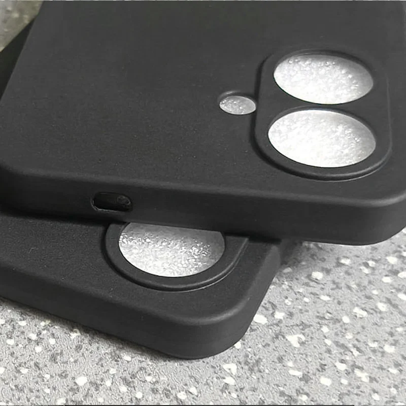 ل Tecno Spark Go 2 حافظة KM4 بولي يوريثان لينة سليم أسود ماتي غطاء من السيليكون ل Tecno Spark Go2 الغطاء الخلفي SparkGo2 الحالات الهاتف #5