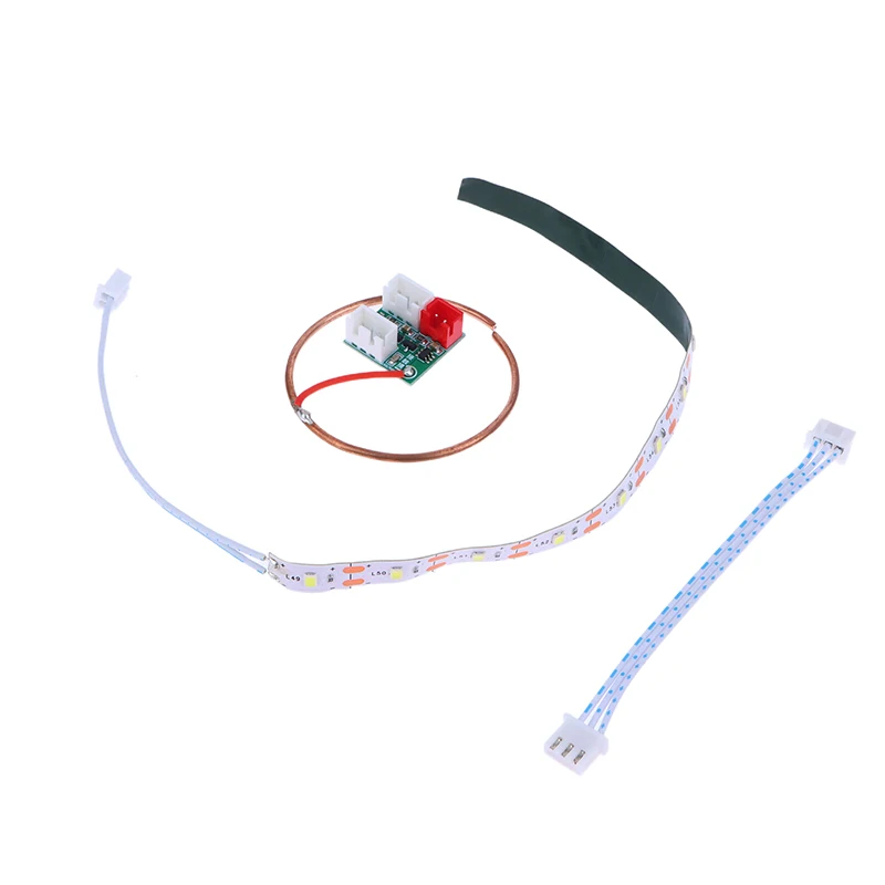 Kit de módulo de interruptor de inducción táctil de separación de aire de mesa de Río de alta calidad, bobina celular de inducción táctil de 5V, tira de luz azul