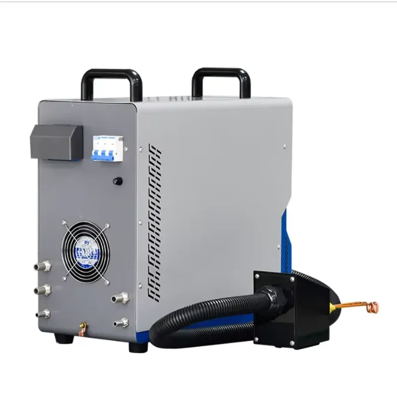 Professional Handheld High-Frequency Induction Heating Equipment with Gear Motor Engine PLC for Welding Brazing Quenching