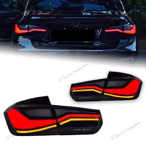 Luces traseras LED para BMW Serie 3 F30 F35 F80 320i 328i 335i M3 2012-2018 luces traseras luces antiniebla conjuntos de luces de coche