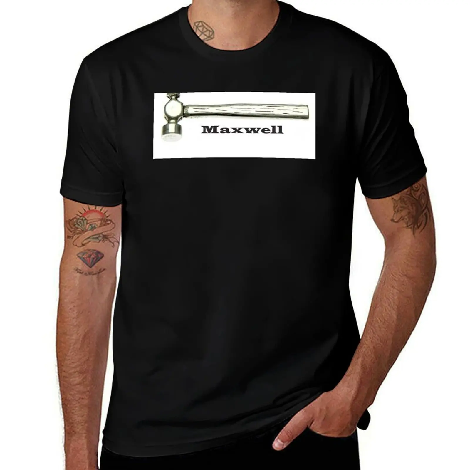 

Maxwell Silver Hammer T-Shirt man t shirts graphic cotton tshirt 100% cotton t shirts high quality T-Shirt