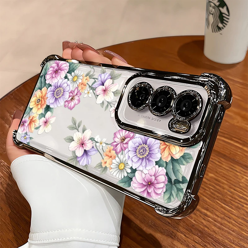 Pink Tulip Purple Peony Flower - Phone Cases Purple ulasan dan harga