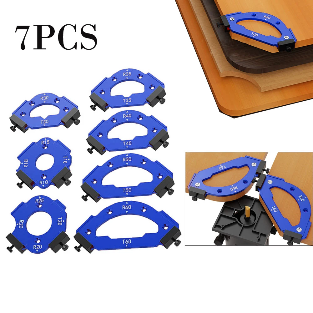 

Aluminium Router Fixture Router Radius Templates Aluminum Router Jig For Corners Router Jig Easy To Use Multiple Fillet Sizes