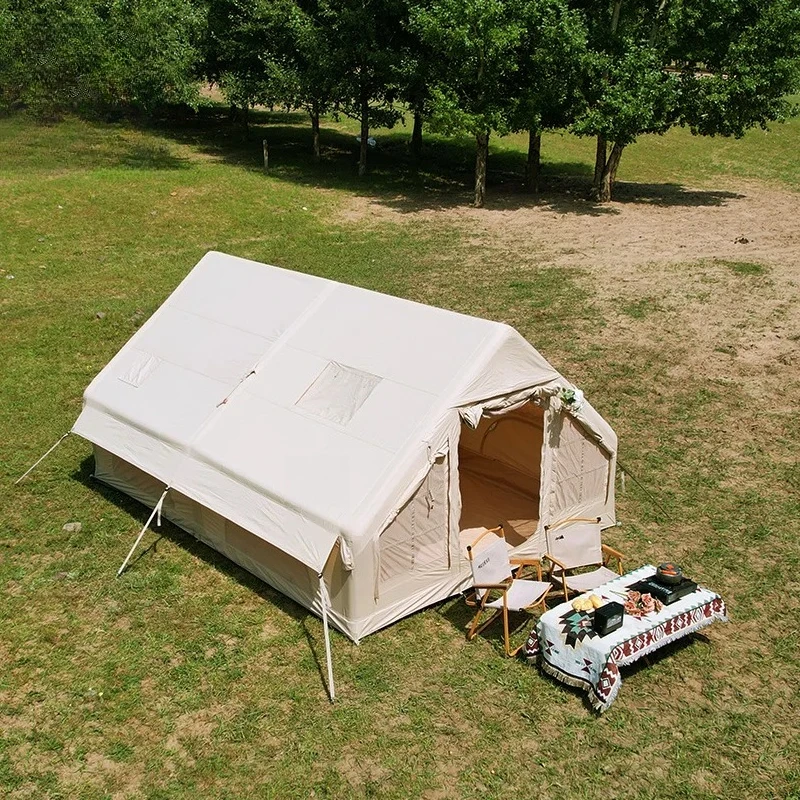 Aesthetic Type Of Outdoor Camping Tent Portable And Durable A 12 Square Meters Oxford Fabric Good For Family Camping And Outing