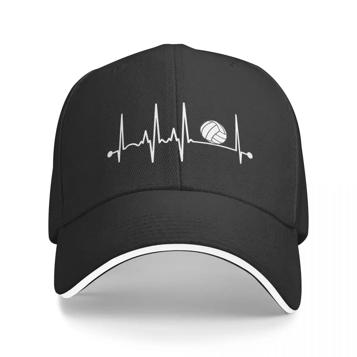 

Netball Heartbeat Baseball Cap tea Hat Sun Cap luxury woman cap Women's Beach Outlet Men's