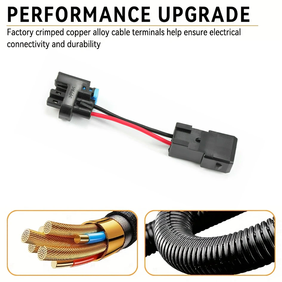 EV1 to Delphi Fuel Injector Conversion Harness For Chevrolet LS Engine Vehicles For GM V8 Engine Applications