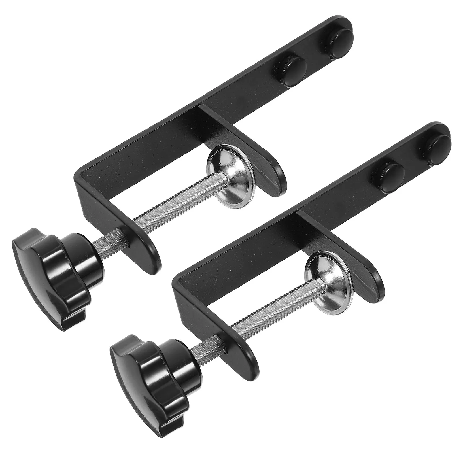 2Pcs Desktop Pegboard Stand Fixed Support Adjustable Table Clamp Multi-Functional Tool Organizer Office Craft Accessories