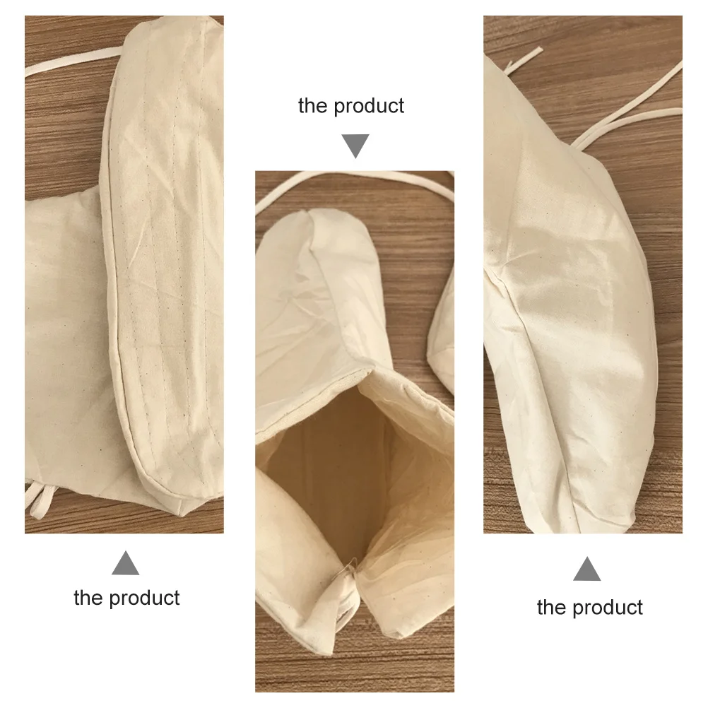 1 زوج 26 سنتيمتر القطن الخالص الدانتيل متابعة احذية المطر غطاء للقدم العرق ماصة مقاومة للرطوبة تنفس طبقة مزدوجة للكبار البيج الحرة #1