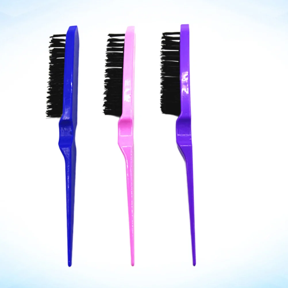 

NOLITOY 6pcs Scalp Massage Comb Tail Hair Brush Fine Detangler Pick Bristle Comb for Curly Static Free Hair