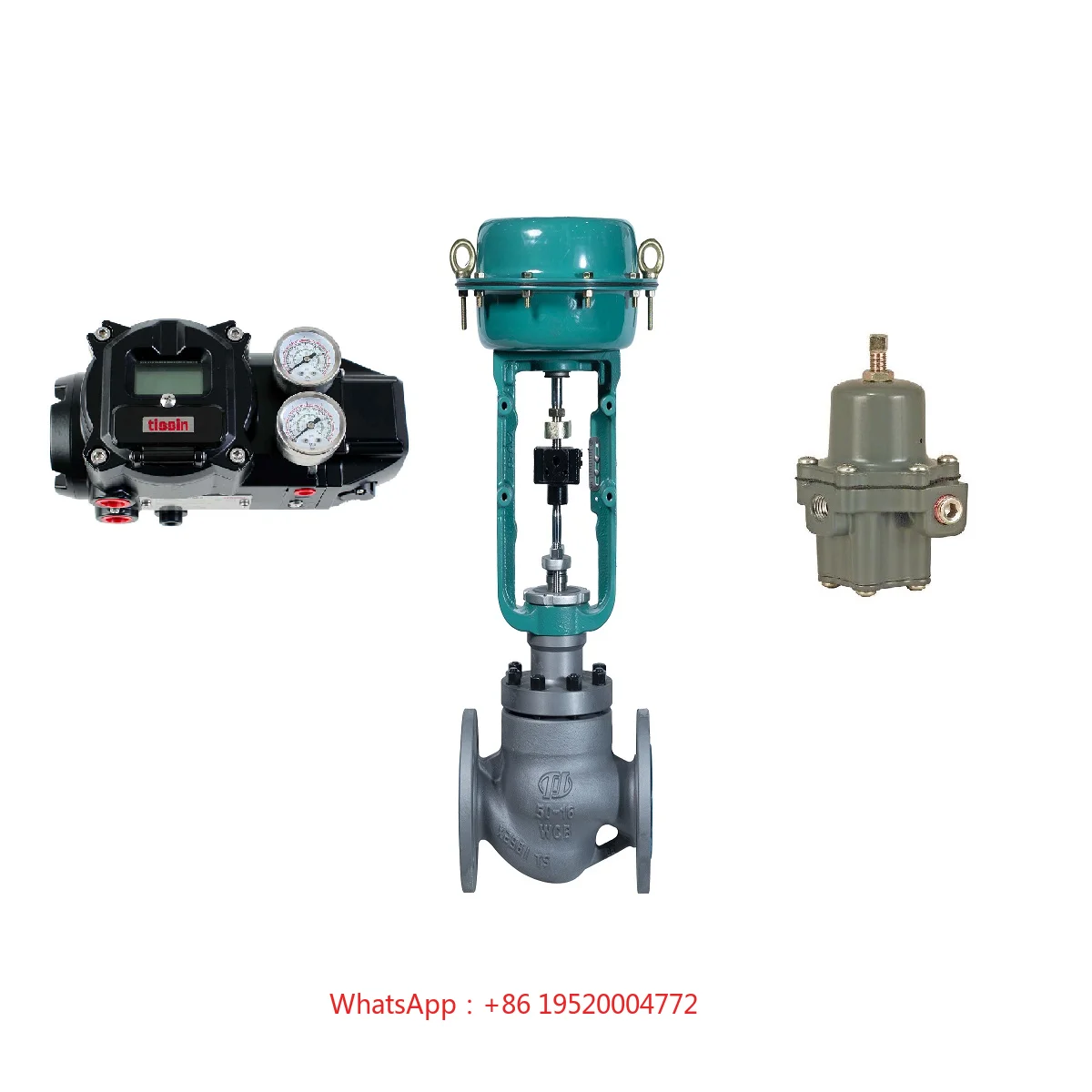 

Tissin TS900 Smart Positioner With China Control Valve and TS100 Volume Booster